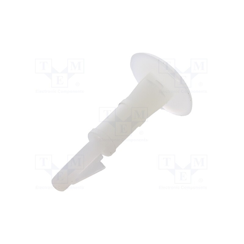 10 pcs x DREMEC - 8G820V40986 -AS - Assembly stud, polyamide, L: 12.7mm, latch/latch, Ø2: 5.4mm, Ø1: 4mm