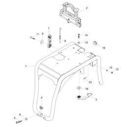 Wacker dpu bpu dps throttle lever 0203537