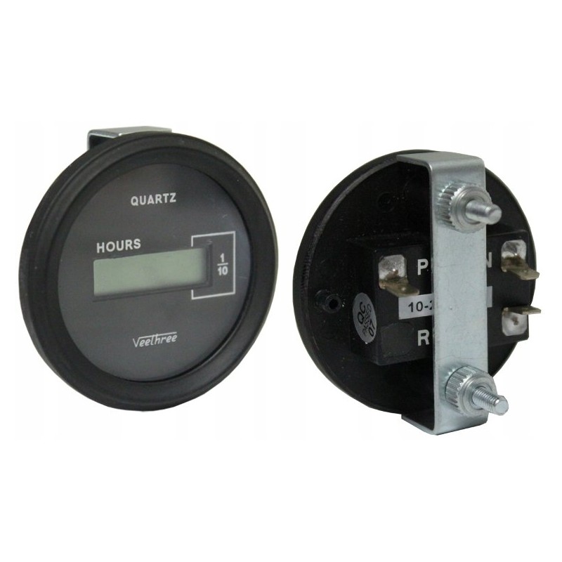 Operating hours counter LCD 12v 24v