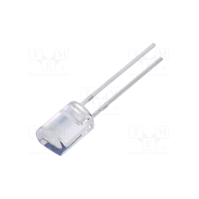 1 pcs x EVERLIGHT - PD438C/S46 - PIN photodiode, THT, 940nm, 5nA, rounded, flat, transparent