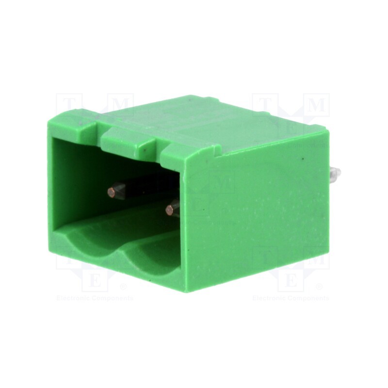 2 pcs x TE Connectivity - 796636-2 - Pluggable terminal block, Contacts ph: 5.08mm, ways: 2, straight