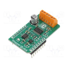 1 pcs x MIKROE - STEPPER 6 CLICK - Click board, stepper motor driver, GPIO,I2C,SPI, DRV8886