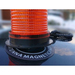 Orange flash lamp rooster 12v 24v led mag