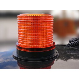 Orange flash lamp rooster 12v 24v led mag