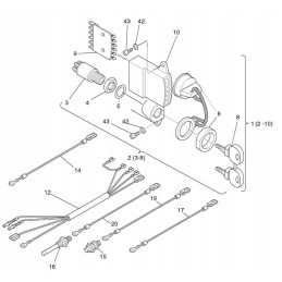 Hatz 1b20 1b30 1b40 1b50 ignition key 50600800
