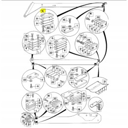Extension slide of the JCB 22 telehandler 2 mm