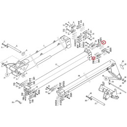 Manitou arm end extension slide 218962