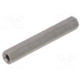 10 pcs x DREMEC - 144X40 - Screwed spacer sleeve, 40mm, Int.thread: M3, hexagonal