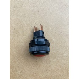 Red indicator light 12 24v universal 5 pcs