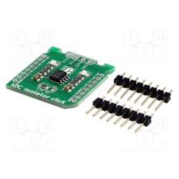 1 pcs x MIKROE - I2C ISOLATOR CLICK - Click board, isolator, I2C, ISO1540, prototype board, 3.3VDC,5VDC