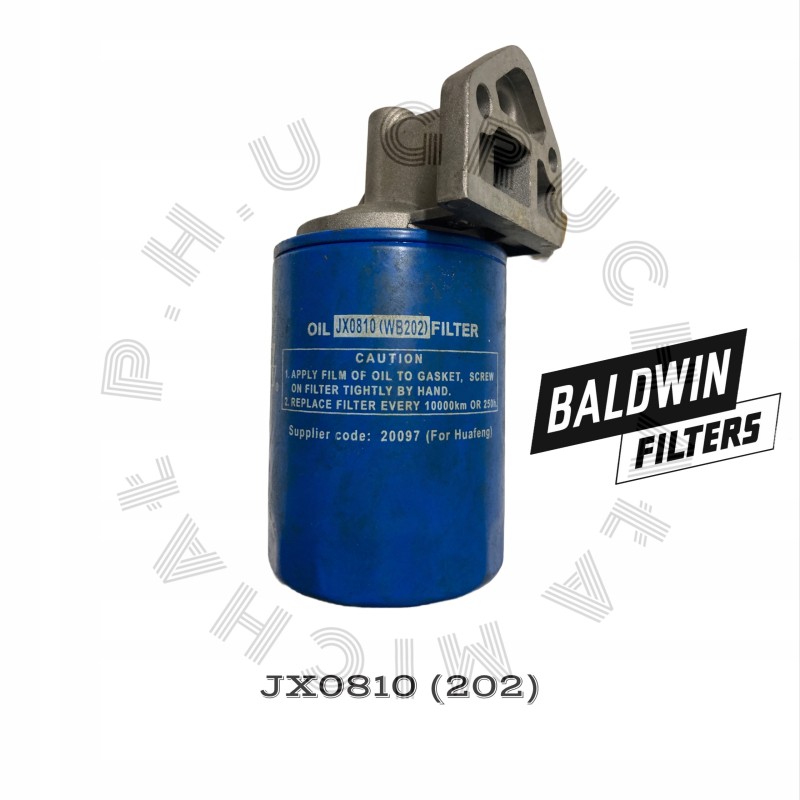 Baldwin wb202 jx0810 oil filter base