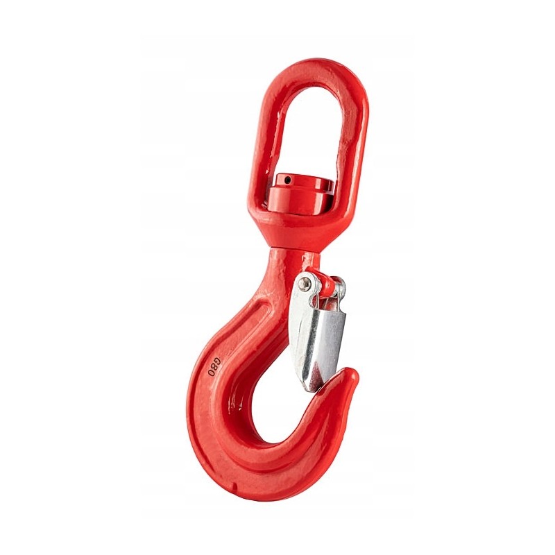 Ball-bearing swivel hook 1 12t HDS crane CE approved