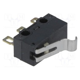 1 pcs x OMRON OCB - D2F-L3-D3 - Microswitch SNAP ACTION, 3A/125VAC, 2A/30VDC, SPDT, ON-(ON), IP40