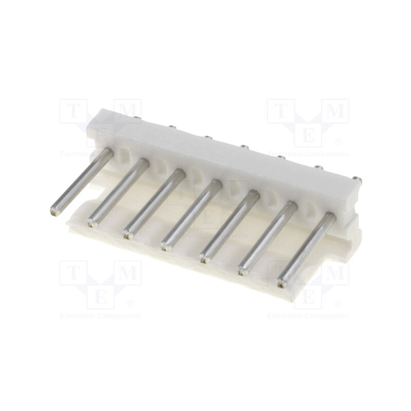 2 pcs x TE Connectivity - 640388-7 - Socket, wire-board, male, MTA-156, 3.96mm, PIN: 7, round contacts