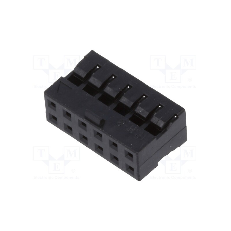 2 pcs x MOLEX - 511101260 - Plug, wire-wire/PCB, female, Milli-Grid, 2mm, PIN: 12, w/o contacts