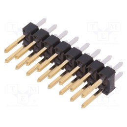 2 pcs x Amphenol Communications Solutions - 77313-818-16LF - Pin header, pin strips, BERGSTIK, male, PIN: 16, straight, 2.54mm