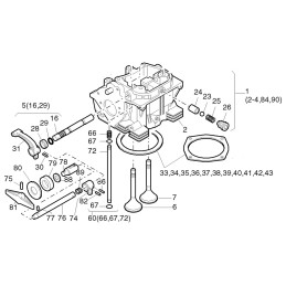 Hatz 1d41 1d42 lubrication tube 01269601