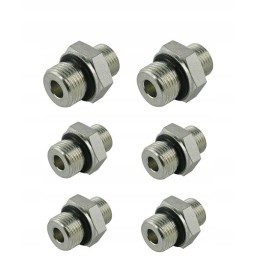 Connections to a 2-section hydraulic distributor, 40l