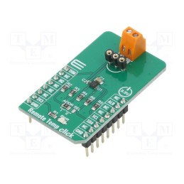 1 pcs x MIKROE - REMOTE TEMP CLICK - Click board, temperature sensor, I2C, EMC1833, prototype board