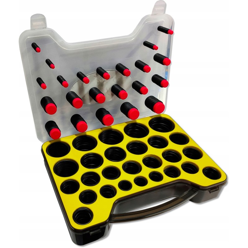 Premium O-ring seals NBR 90 740 pieces jcb