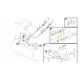 Volvo bucket pin bushing 11805700