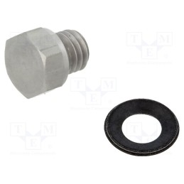 1 pcs x FESTO-3843 - Protection cap, aluminium anodised, Thread: M5, 1.33Nm