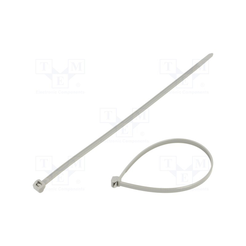 500 pcs x HELLERMANNTYTON - 118-05078 - Cable tie, externally serrated, L: 200mm, W: 4.6mm, polyamide, 225N