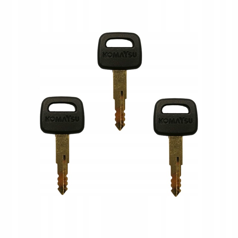 3x key ignition door ignition key komatsu 787 tr 261434 0001