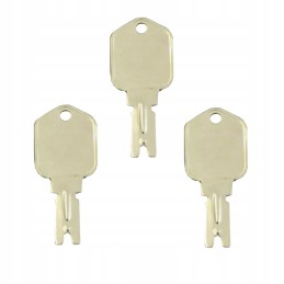3x key ignition door ignition key yale hyster 252264