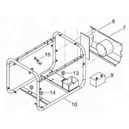 Wacker gv shock absorber 40x40 0157406
