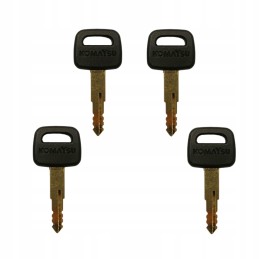 4x key ignition door ignition key komatsu 787 tr 261434 0001
