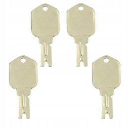4x key, ignition key, yale 252264 hyster