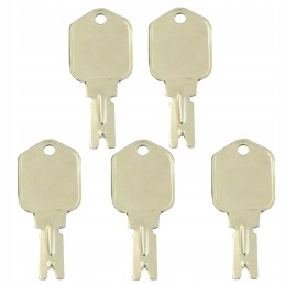 5x key for ignition key for yale 252264 hyster truck