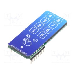 1 pcs x MIKROE - PROXFUSION 3 CLICK - Click board, proximity sensor, I2C, IQS269A, prototype board
