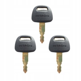 3x key, ignition key, spare door hitachi h800