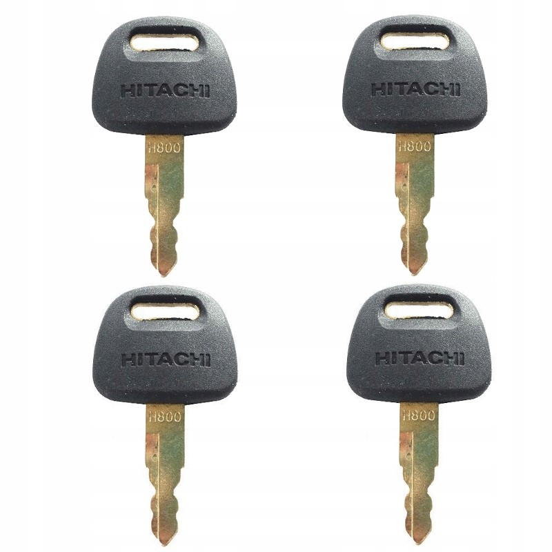 4x key ignition key door ignition hitachi jd nh case h800 zax200