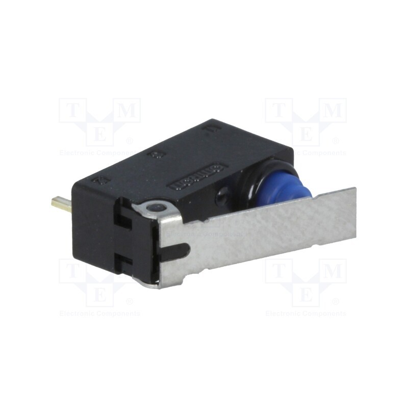 1 pcs x OMRON OCB - D2HW-A211D - Microswitch SNAP ACTION, 0.1A/125VAC, 2A/12VDC, with lever, SPDT