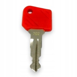 2x key key for the ignition switch of the ignition door of the Jungheinrich Linde K702 truck