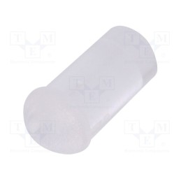 1 pcs x BIVAR - PLP2-215 - Fiber for LED, round, Ø3mm, Front: convex, straight