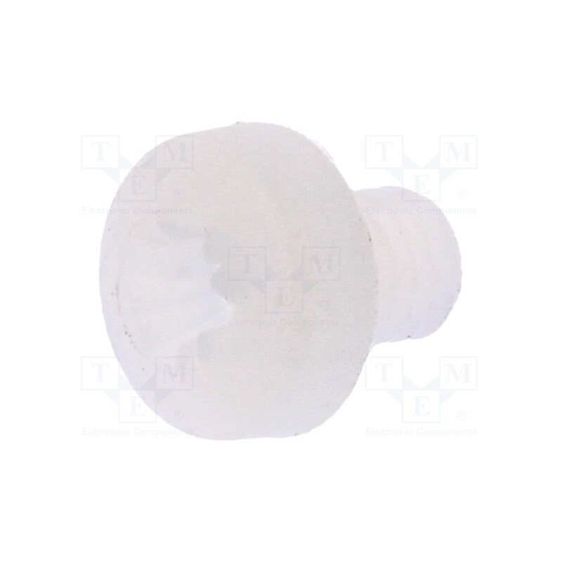 10 pcs x DREMEC - 8G205M3X04 - Screw, M3x4, 0.5, Head: cheese head, Pozidriv, 0,8mm, polyamide