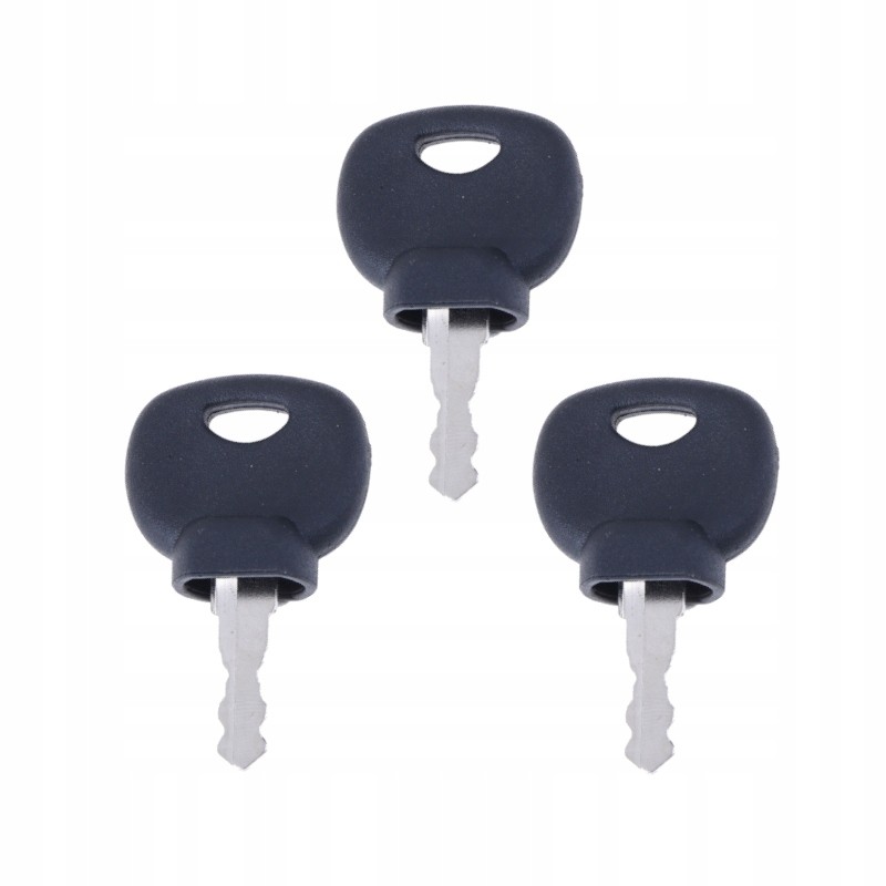 3x Bomag New Holland 14707 ignition key