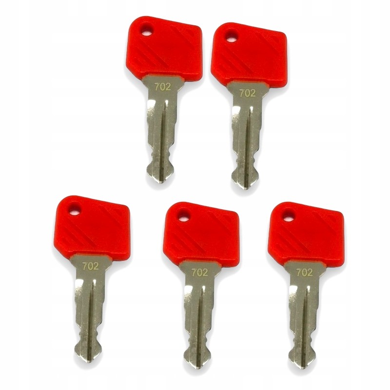 5x Jungheinrich K702 door ignition key