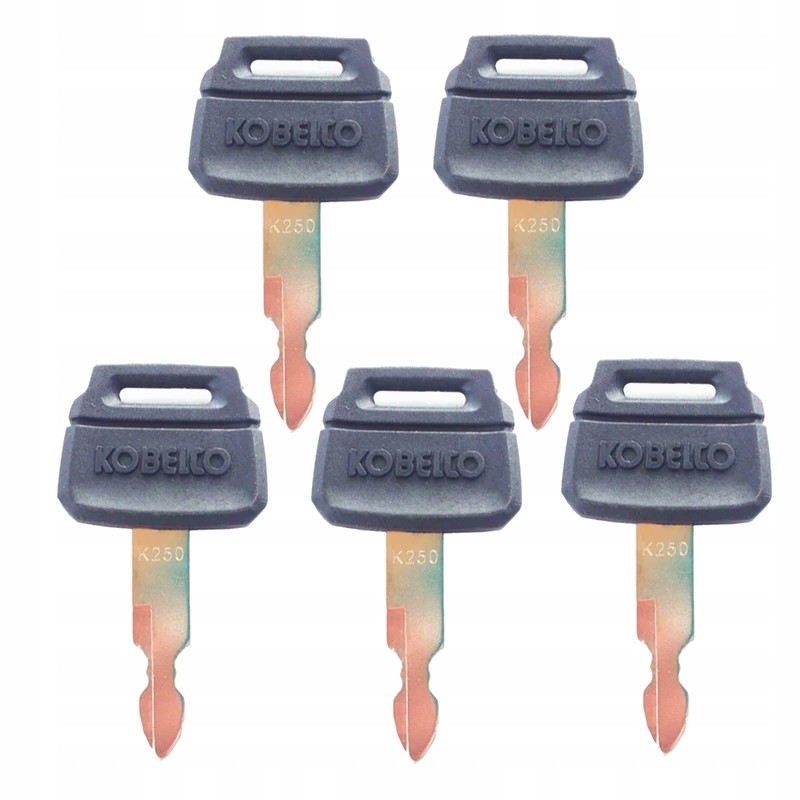 5x key kobelco case new holland nh k250
