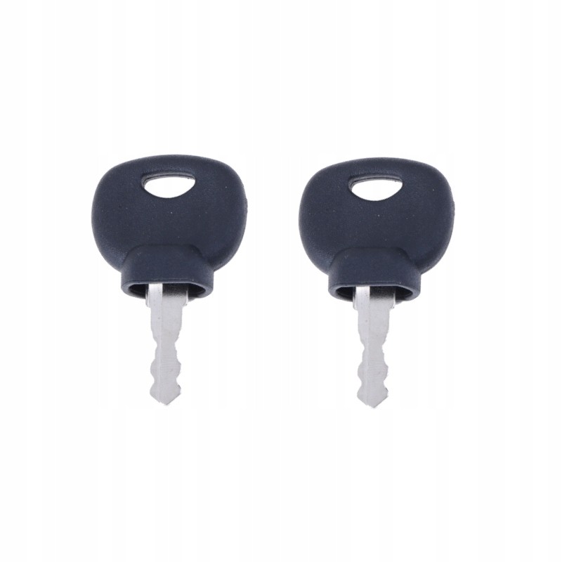 2x key ignition key for door ignition wacker bomag case deutz 230931