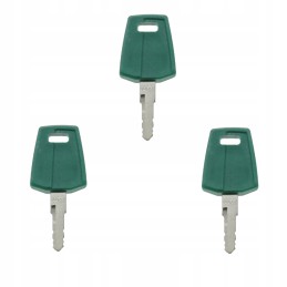 3x key ignition key for door ignition volvo f series c001 11444208