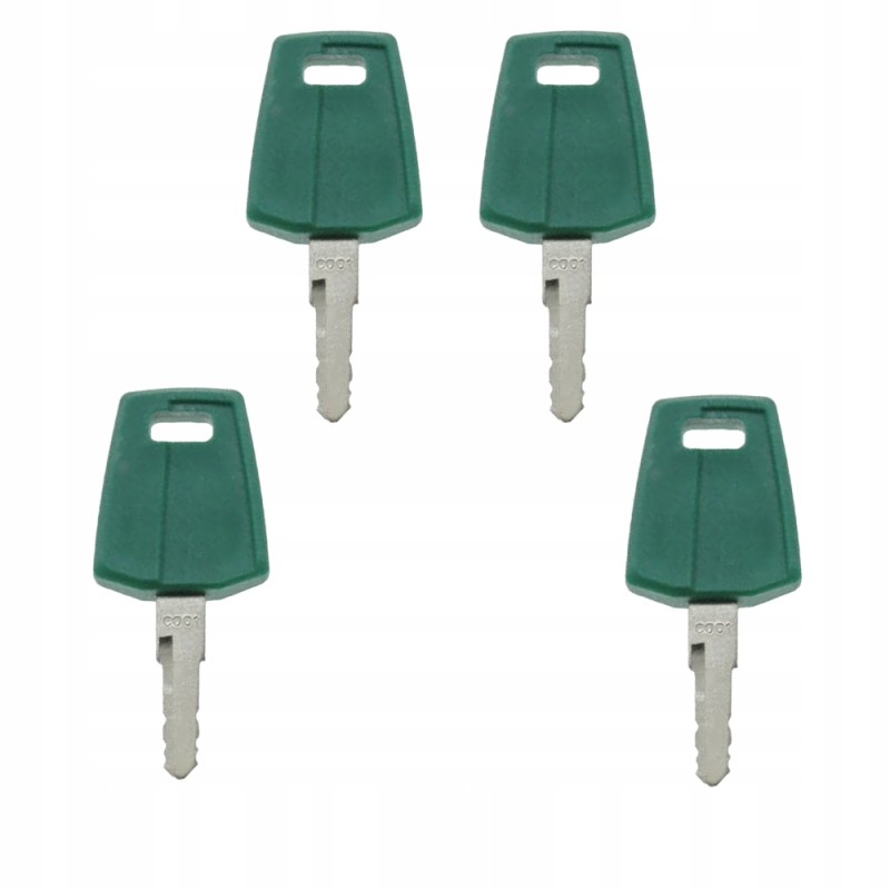 4x key ignition key for door ignition volvo f series c001 11444208
