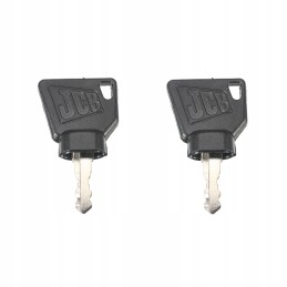 2x key ignition key for door ignition machine jcb 701 45501