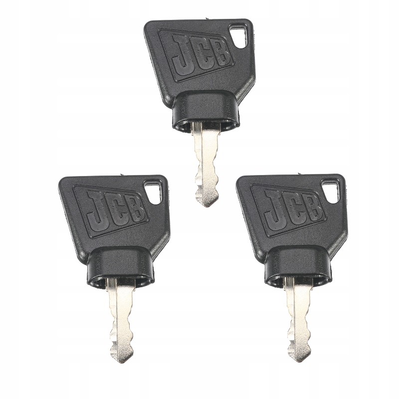 3x key ignition key for door ignition machine jcb 701 45501