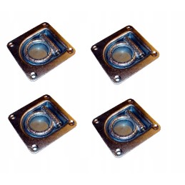 Load securing holder, floor holder, 4 pcs