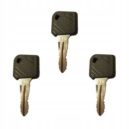 3x ignition key for the door ignition switch of the Linde 530 forklift